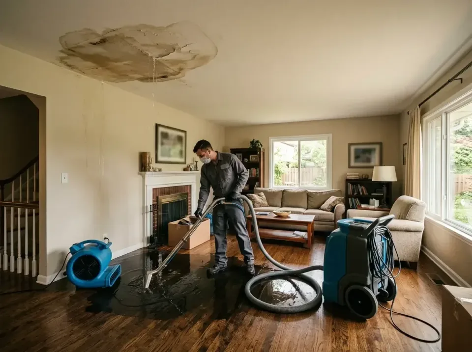 attic-pipe-burst-ceiling-drip-008 — frequently asked questions, Water Damage Restoration & Carpet Care in Dublin, PA